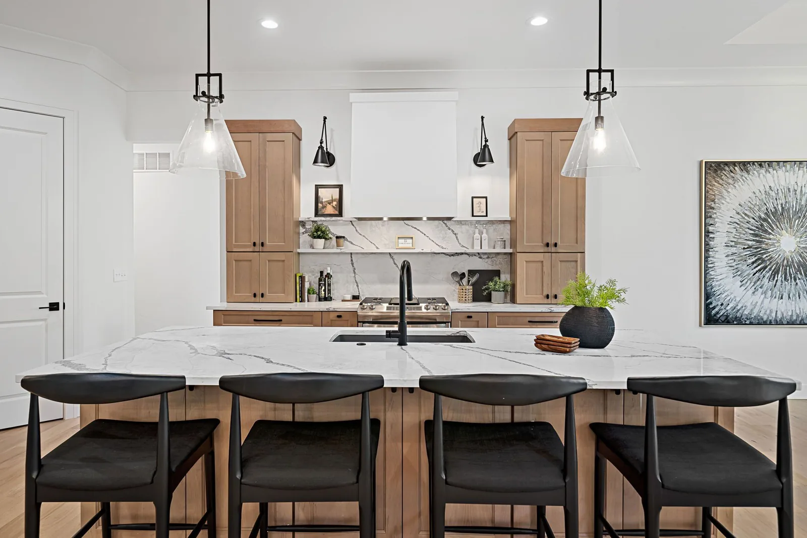 Marsh cabinets designed by Midway Supply