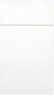 Premium Choice Cabinetry Frameless (Slab / FingerPull / Supermatt) door: Matte White