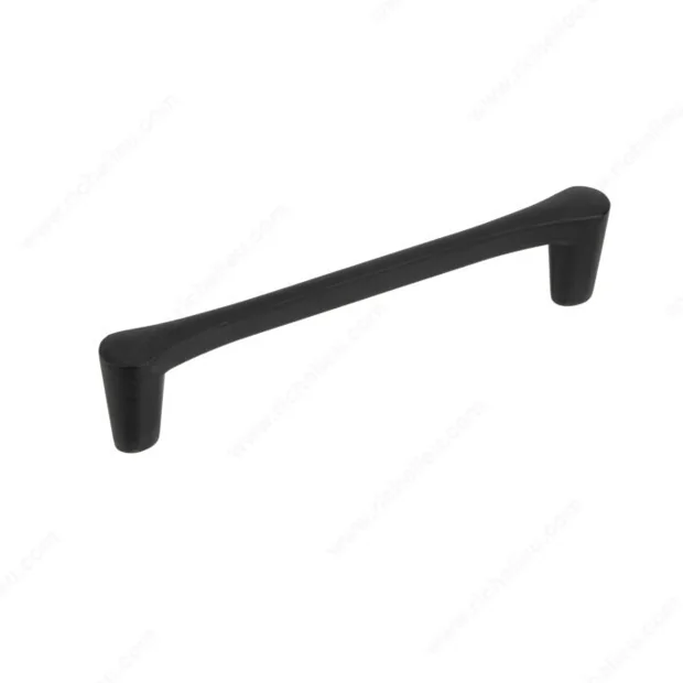 Matte black bar pull