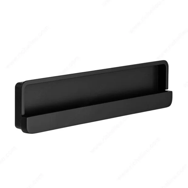 Matte black cup pull