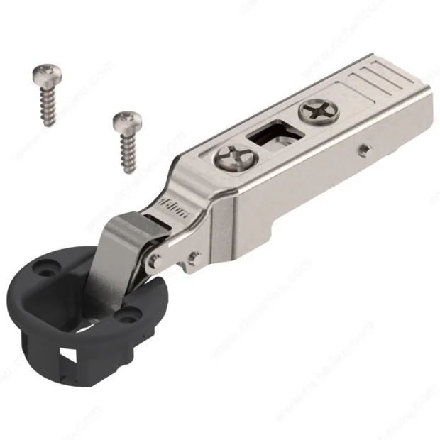 Concealed soft-close hinge