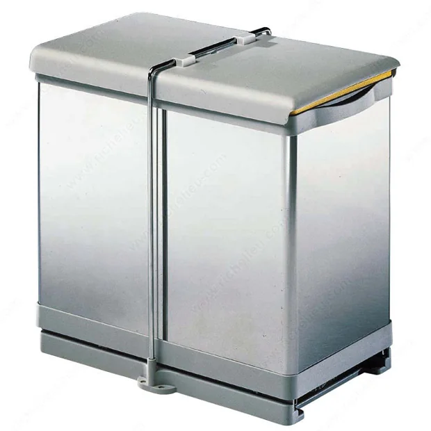 Double pull-out waste & recycling