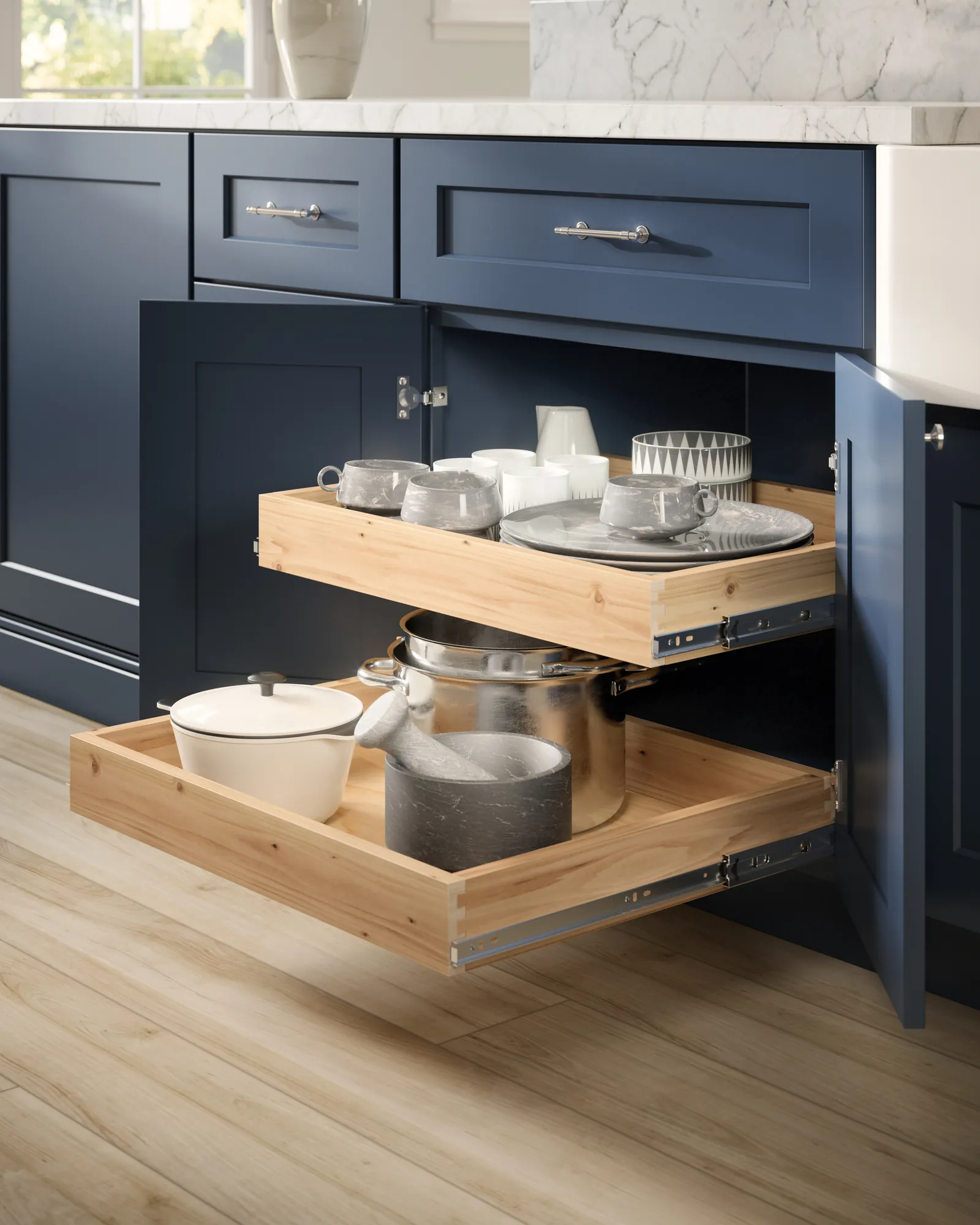 Island base: Shaker Navy