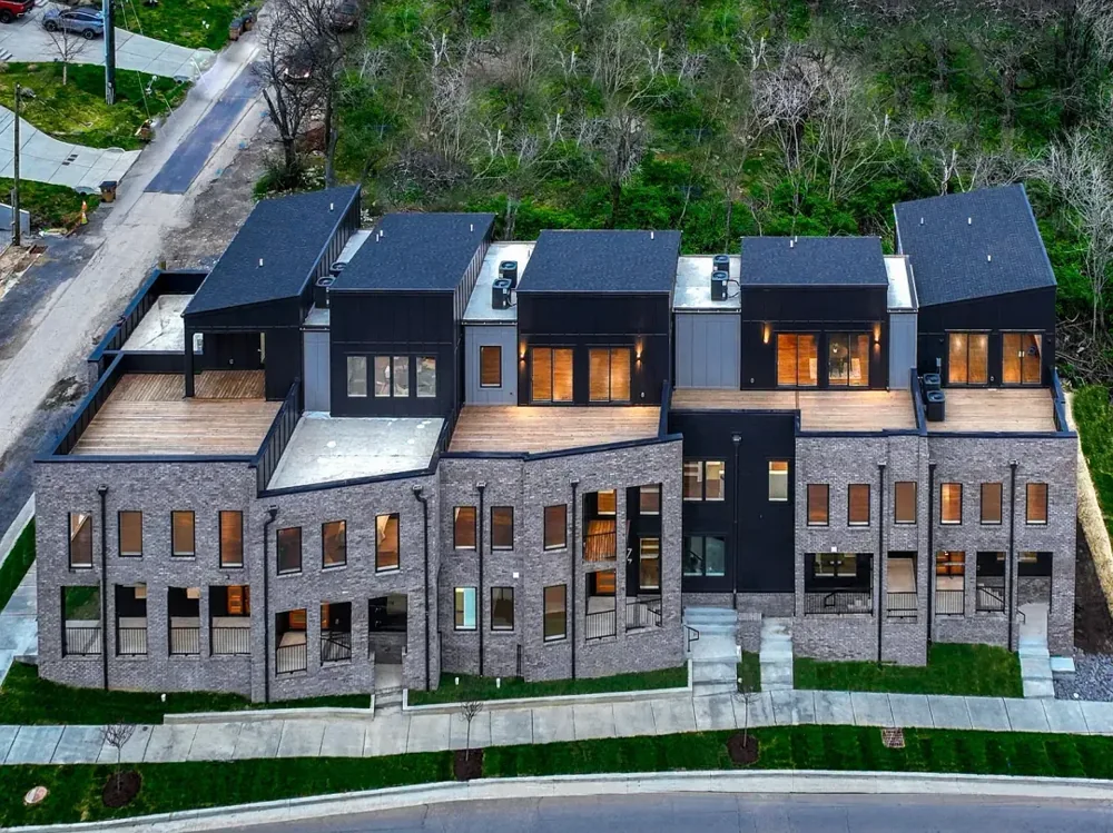 MGM windows on a multi-family build