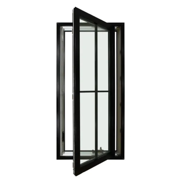 Black vinyl casement