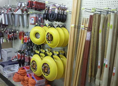 Lumber aisle